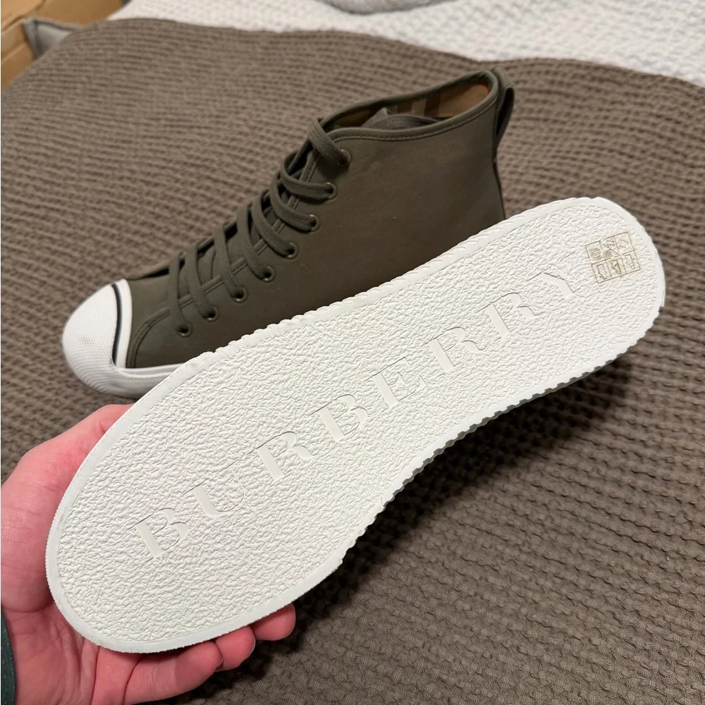 Burberry High Top Sneaker - Picture 2 of 3